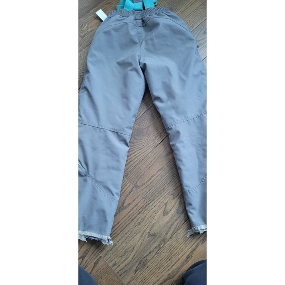 GERRY Gray Snow Pants  Insulated Ski/Snow Bib Girls Size M 10/12
